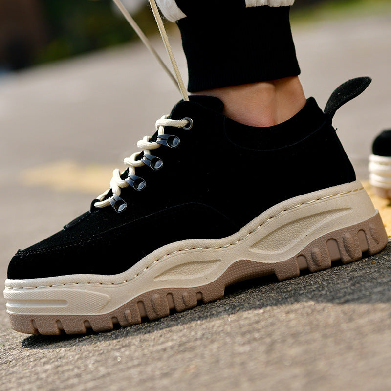 Men's All-match Retro Platform Platform Shoes