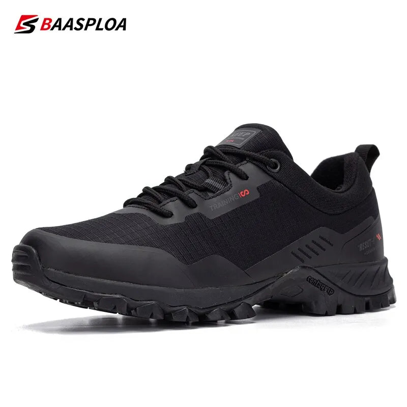 Baasploa Hiking Fashion Waterproof Outdoor Travel Shoes