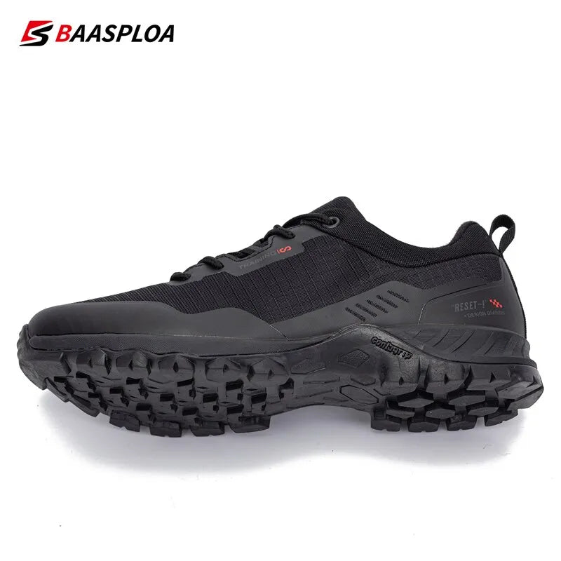 Baasploa Hiking Fashion Waterproof Outdoor Travel Shoes