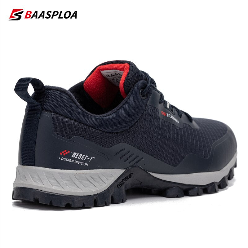 Baasploa Hiking Fashion Waterproof Outdoor Travel Shoes