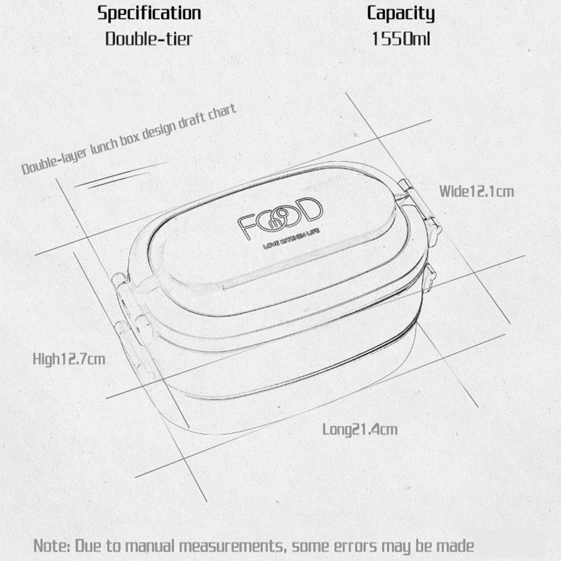 Microwave-heat able Lunch Box