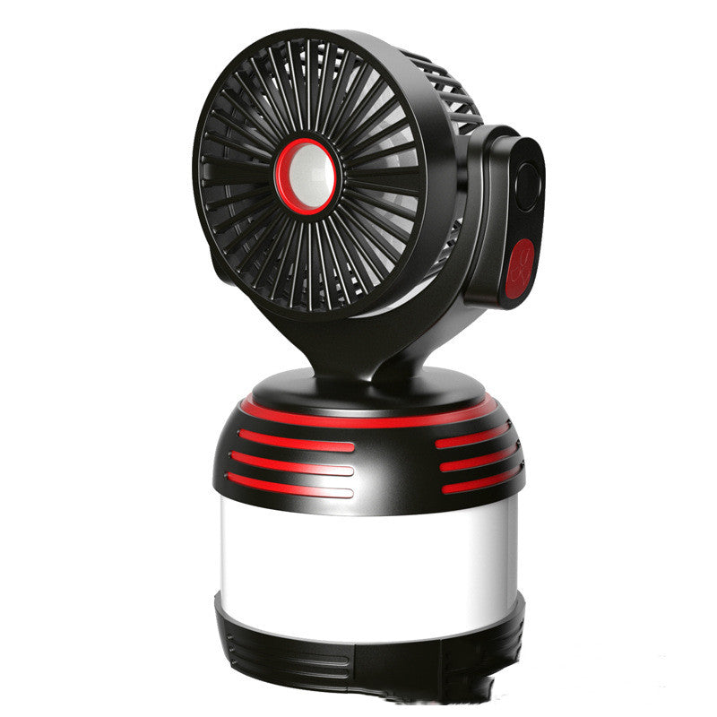 Led Charging Horse Multifunctional Portable Fan Camping Light