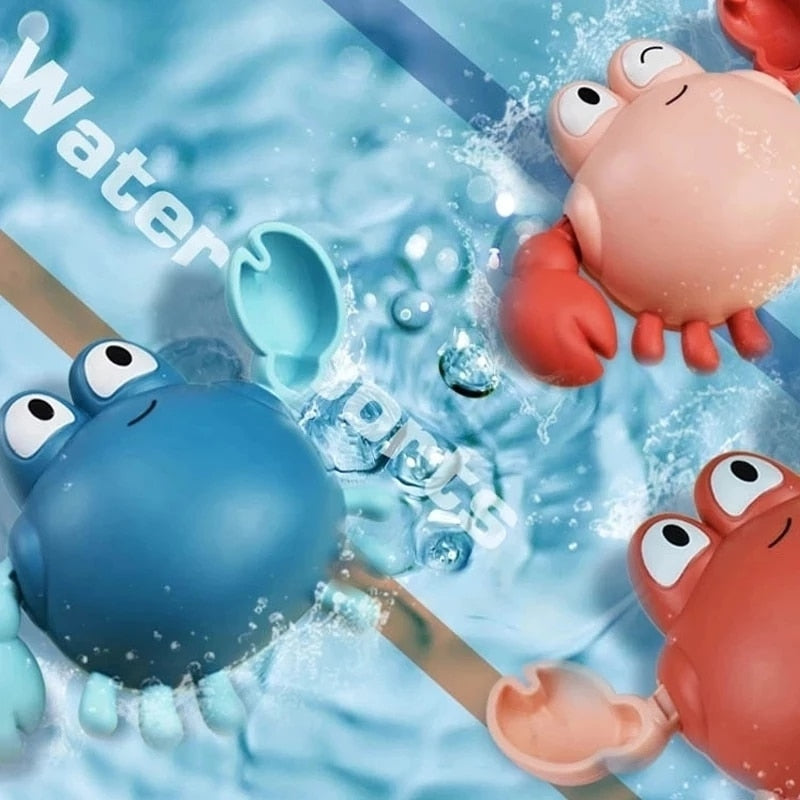 Baby Toys Bathing Crab Swimming